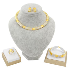 Load image into Gallery viewer, New Dubai Gold Jewelry Sets