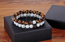 Load image into Gallery viewer, Hot 2pcs Bracelet Natural Stone Men Women Friend Gift
