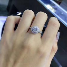 Load image into Gallery viewer, Silver Ring Wedding Rings For Women