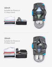 Load image into Gallery viewer, Gym Sport Bag Casual Travel Handbag Shoulder Bag Waterproof 16 18 20 inch