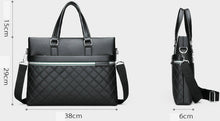 Load image into Gallery viewer, business genuine leather laptop bag
