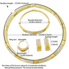 Load image into Gallery viewer, New Dubai Gold Jewelry Sets