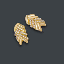 Load image into Gallery viewer, Gold Jewelry Sets Crystal Necklace Bracelet Nigerian Wedding Party Women Fashion Jewelry Set