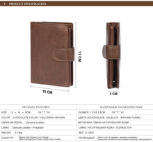Load image into Gallery viewer, Leather Men&#39;s Wallet
