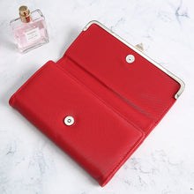 Load image into Gallery viewer, Women&#39;s Red Watch Wallet 2pcs set Gift Box Christmas
