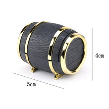 Load image into Gallery viewer, 1 Piece Wine barrel Velvet Jewelry Box Wedding