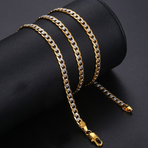 Gold Chain Necklace for Men Women