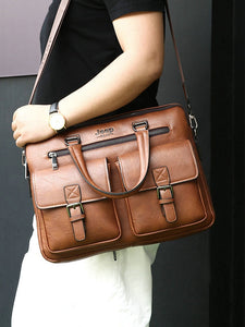 handbag messenger black brown briefcase