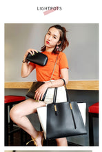 Load image into Gallery viewer, Ceossman New 4pcs/Set Ladies Handbags