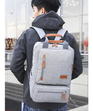 Load image into Gallery viewer, Business Men Computer Backpack Light 15.6-inch Laptop Bag