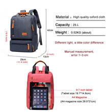 Load image into Gallery viewer, Business Men Computer Backpack Light 15.6-inch Laptop Bag
