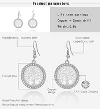 Load image into Gallery viewer, Gold Crystal Drop Earrings Women Fashion
