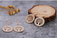 Load image into Gallery viewer, Gold Crystal Drop Earrings Women Fashion