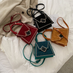 Stone Pattern PU Leather Crossbody Bags For Women 2020