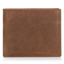 Load image into Gallery viewer, Mens Wallets Crazy Horse Leather