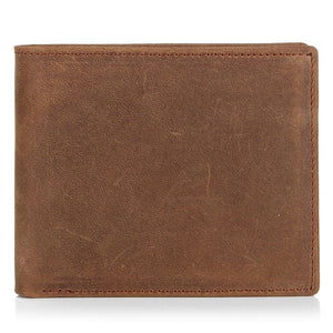 Mens Wallets Crazy Horse Leather
