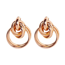 Load image into Gallery viewer, Fashion Gold Metal Drop Earrings for Women