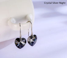 Load image into Gallery viewer, Earrings Hanging Hearts Crystals For Women Jewelry