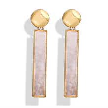 Load image into Gallery viewer, Dangle Earring For Women Round Heart Gold Color Fashion