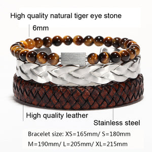 men Stainless Steel/Vintage/leather/fashion Bracelets