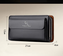 Load image into Gallery viewer, Men Clutch Bag Fashion Leather