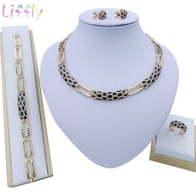 Load image into Gallery viewer, Liffly Women Dubai Jewelry Sets Luxury