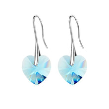 Load image into Gallery viewer, Earrings Hanging Hearts Crystals For Women Jewelry