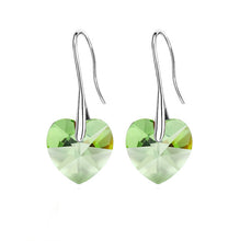 Load image into Gallery viewer, Earrings Hanging Hearts Crystals For Women Jewelry