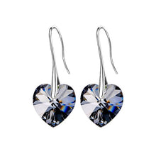 Load image into Gallery viewer, Earrings Hanging Hearts Crystals For Women Jewelry