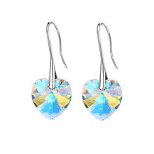 Load image into Gallery viewer, Earrings Hanging Hearts Crystals For Women Jewelry