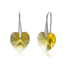 Load image into Gallery viewer, Earrings Hanging Hearts Crystals For Women Jewelry