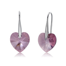 Load image into Gallery viewer, Earrings Hanging Hearts Crystals For Women Jewelry