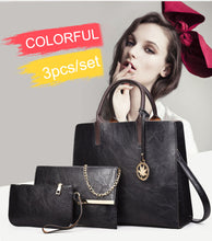 Load image into Gallery viewer, 3pcs/Set Large Capacity Crossbody Bags for Women Vintage PU Leather  Fashion
