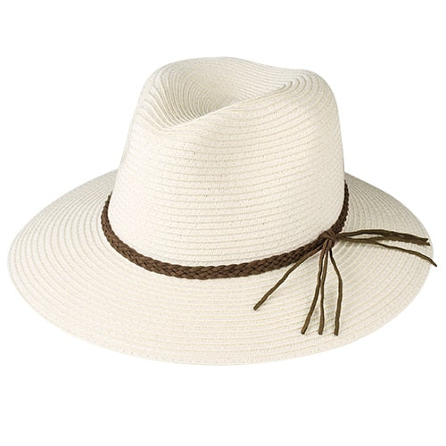 Summer Straw Hat for Women Panama Beach Hat