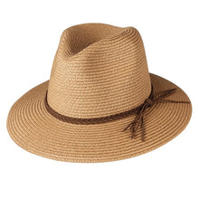 Load image into Gallery viewer, Summer Straw Hat for Women Panama Beach Hat
