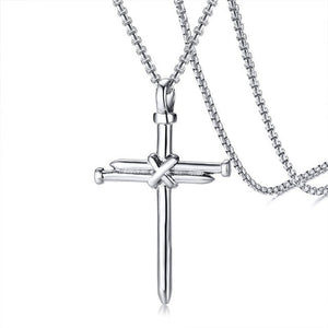 New Fashion Arrow Necklace for Men Black Metal