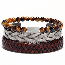 Load image into Gallery viewer, men Stainless Steel/Vintage/leather/fashion Bracelets
