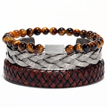 Load image into Gallery viewer, men Stainless Steel/Vintage/leather/fashion Bracelets