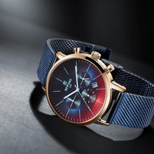 Load image into Gallery viewer, Glass Fashion Watch Mens Business Watches Waterproof