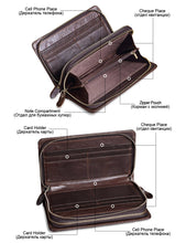 Load image into Gallery viewer, Wallet Male Genuine Leather