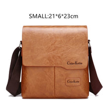 Load image into Gallery viewer, Man Messenger Bag 2 Set Men Leather Shoulder Bags Business
