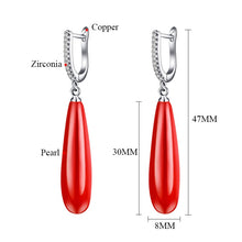 Load image into Gallery viewer, Earrings with Pearl Party Jewelry for Women