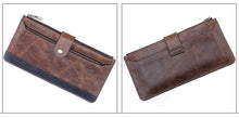 Load image into Gallery viewer, 2020 Men's Genuine leather Long Wallet