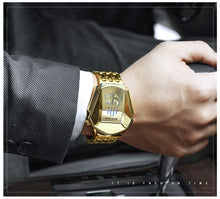 Load image into Gallery viewer, Luxury Fashion Trend Sports Men's Watch Casual Steel Band Black Technology