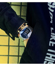 Load image into Gallery viewer, Luxury Fashion Trend Sports Men's Watch Casual Steel Band Black Technology