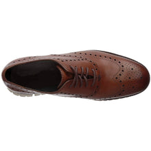 Load image into Gallery viewer, Men Dress Shoes Carved Falt Casual Shoes Man Leather Soft Bottom Lace Up Male Borgue Shoes Nonslip Outdoor Light Chaussure Homme