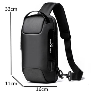 Waterproof Oxford Multifunction Crossbody Bags Anti-theft Shoulder Bags Messenger Sling Chest Bag