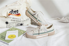 Load image into Gallery viewer, Women Shoes 2021 New Spring Fashion Women Canvas Shoes Casual Flats Striped Casual Vulcanize Shoes Fashion Style Female Sneakers