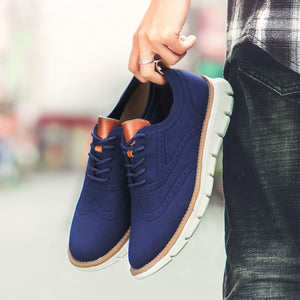 Men's Casual Shoes 2020 Summer Style Mesh Flats Men Loafer Creepers Casual Fashion High-End Shoes Male Very Comfortable shoes