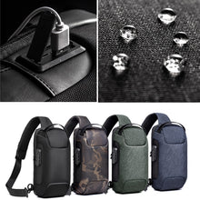 Load image into Gallery viewer, Waterproof Oxford Multifunction Crossbody Bags Anti-theft Shoulder Bags Messenger Sling Chest Bag